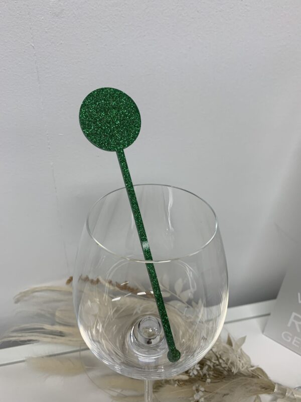 drinkspinde grøn glimmer